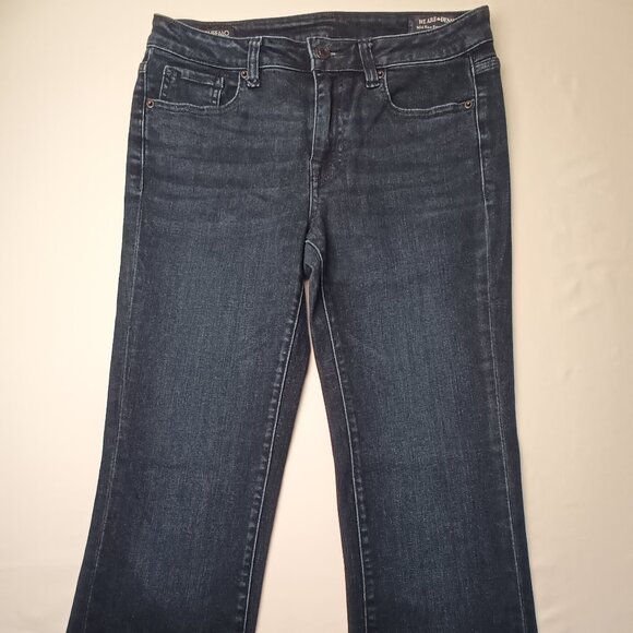 Buffalo David Bitton Jeans Size 28/6 Mid Rise Bootcut Queen Dark Wash - Picture 2 of 10